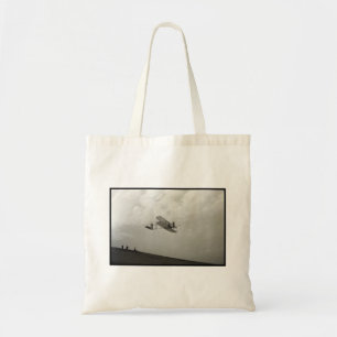Glider Test Flight Aviation Wright Brothers Tote Bag