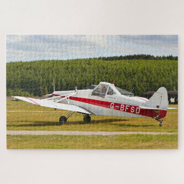 Glider tug tow plane, Scotland Jigsaw Puzzle (Horizontal)