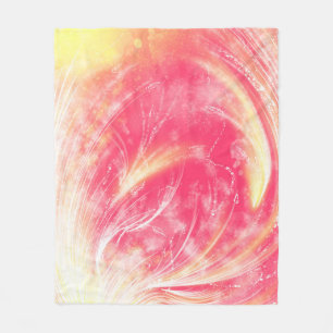 Gliding Angels - Hot Summer Fleece Blanket