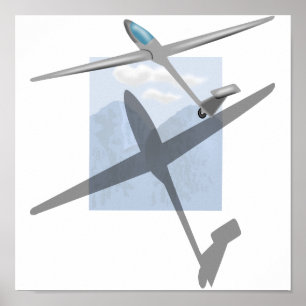 Gliding canvas print