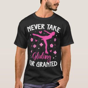 Gliding Figure Skating Figure Skater Ice Figure T-Shirt