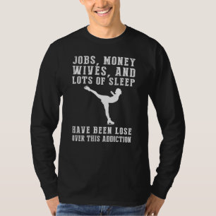 Gliding Obsession: Embrace the Hilarious Ice-skati T-Shirt