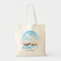 Gliding Pilot Vintage Aviator Sunset Aeroplane