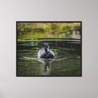 Gliding through the green Stretched Canvas Print