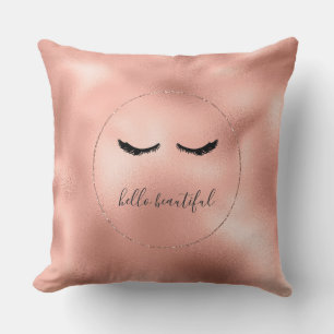 Gliltz Rose Gold Eyelashes Glam Cushion