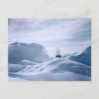 Glimpse of the Ship Endurance Antarctica Postcard