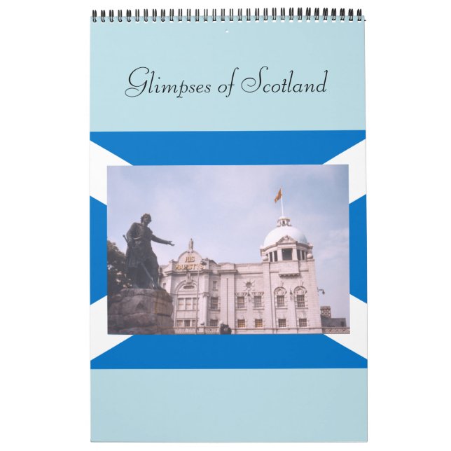 Glimpses of Scotland Calendar (Cover)