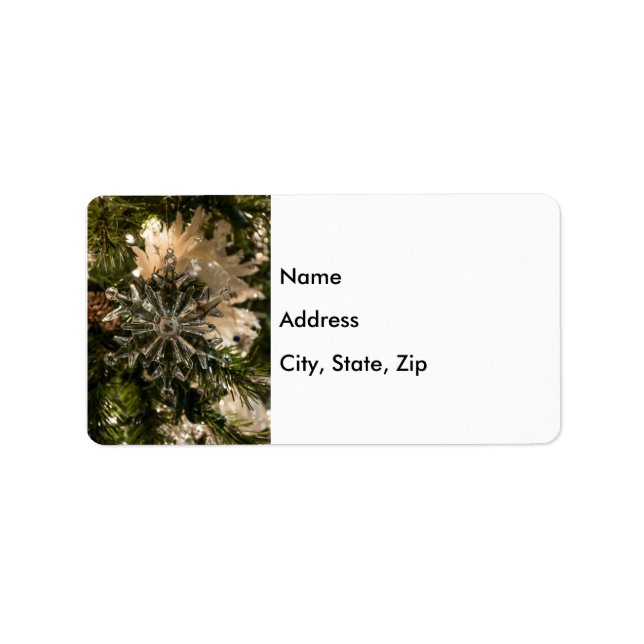 Glistening Holidays Label (Front)