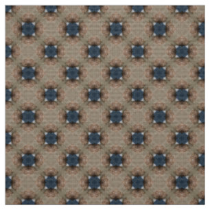 Glitch2 blue brown furniture pattern fabric