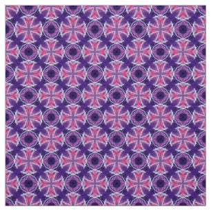 Glitch2 Blue Magenta Furniture Fabric