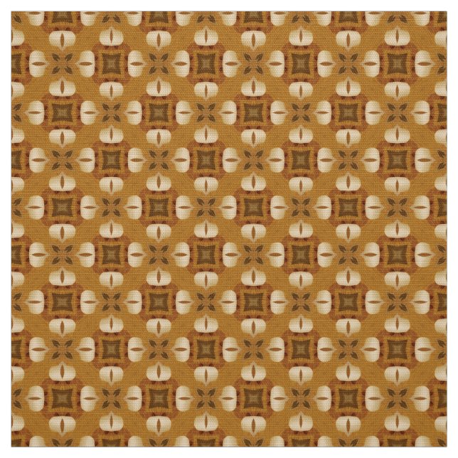 Glitch2 Brown Petal Fabric (Swatch)