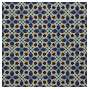 Glitch2 Clam Shell Blue Furniture Fabric