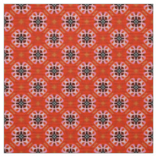 Glitch2 Cocoa Brown tile pattern fabric