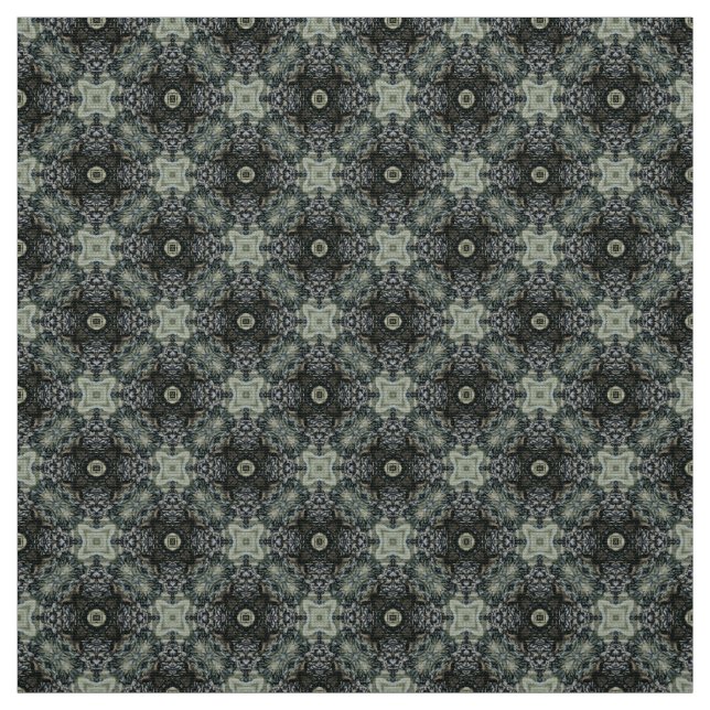 Glitch2 Flower Detailed upholstery fabric (Swatch)