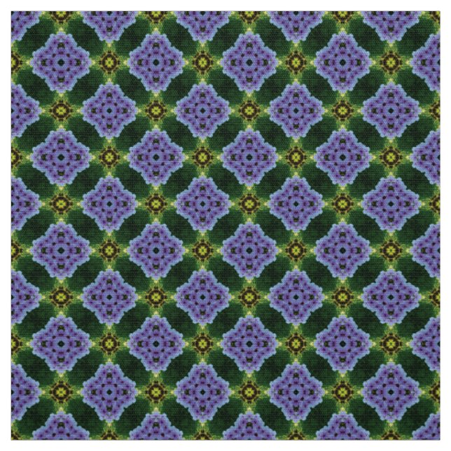 Glitch2 Flower Floural tile pattern fabric (Swatch)