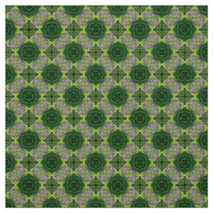 Glitch2 modern floral fabric