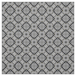 Glitch2 Modern geometric grey furniture fabric