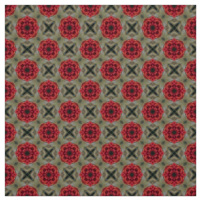 Glitch2 Pompadour purple brown pattern fabric (Swatch)