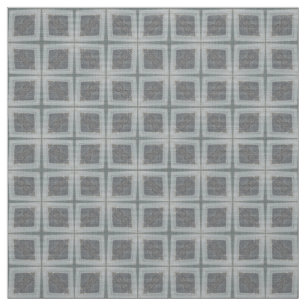 Glitch2 Star grey tiled pattern fabric