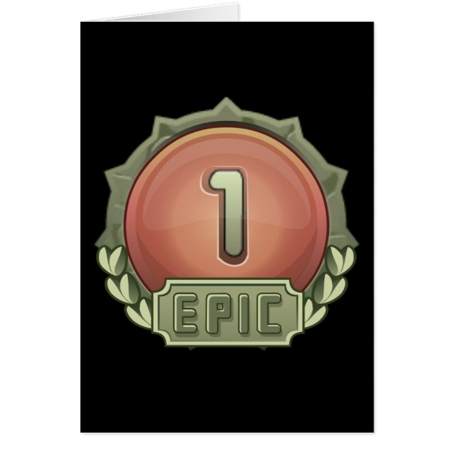 Glitch: achievement epic hero (Front)