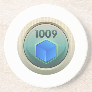 Glitch: achievement fine refiner blue class coaster