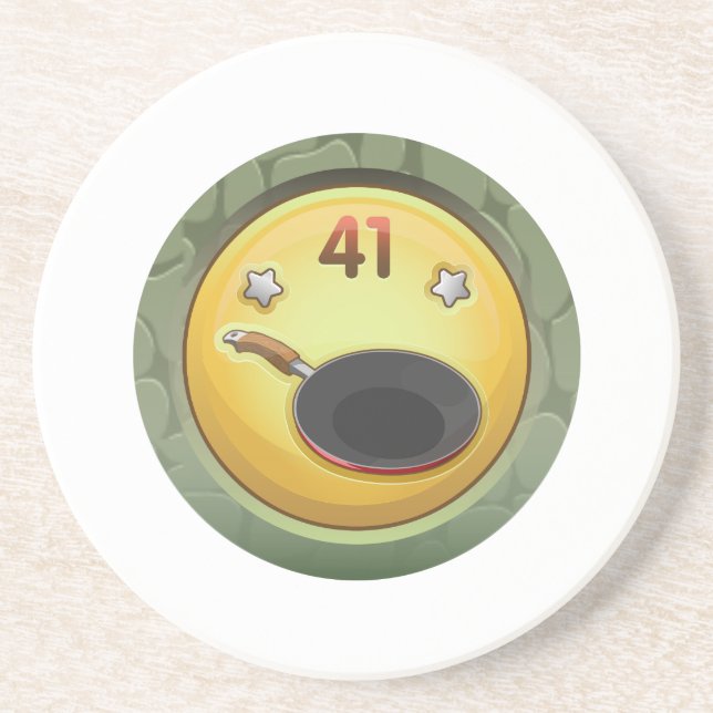 Glitch: achievement grease monkey coaster (Front)