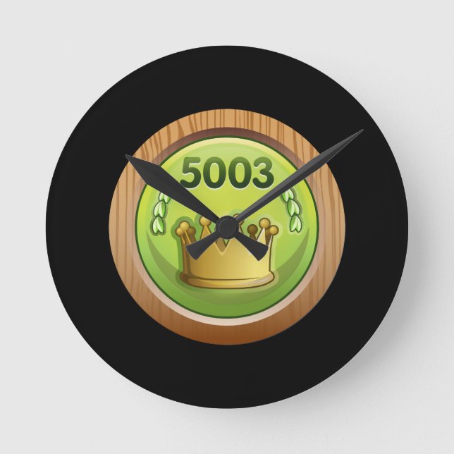 Glitch: achievement knight kingsguard round clock (Front)