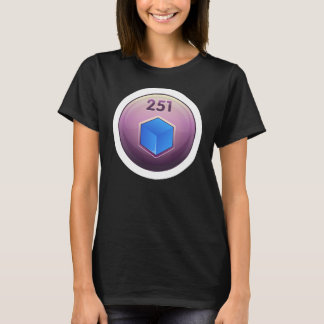 Glitch Achievement minor refiner blue class T-Shirt