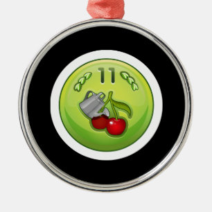 Glitch Achievement ok soaker Metal Tree Decoration