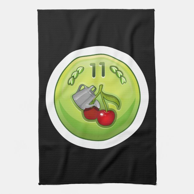 Glitch Achievement ok soaker Tea Towel (Vertical)