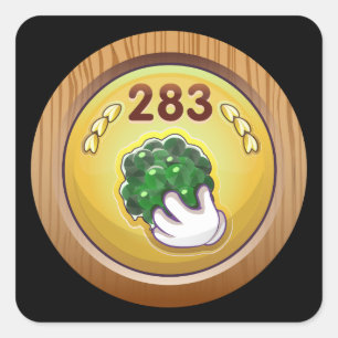 Glitch Achievement sac bagger Square Sticker