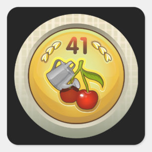 Glitch Achievement super soaker Square Sticker