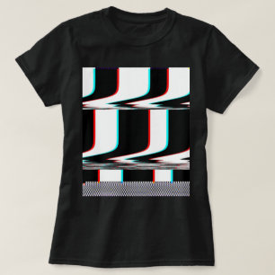 Glitch art t-shirt