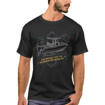Glitch Design: Offshore Fishing T-Shirt