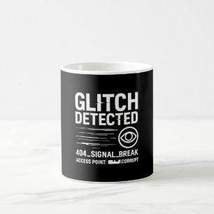GLITCH DETECTED - Corrupted Signal Transmission Coffee Mug