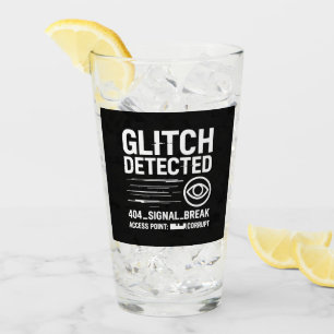 GLITCH DETECTED - Corrupted Signal Transmission Glass