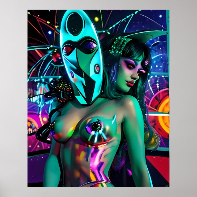 Glitch Dream-Streaming the Old Gods Poster (Front)