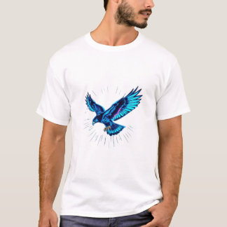 Glitch Electric Hawk Men's T-Shirt