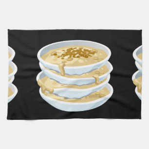 Glitch Food applejack Tea Towel