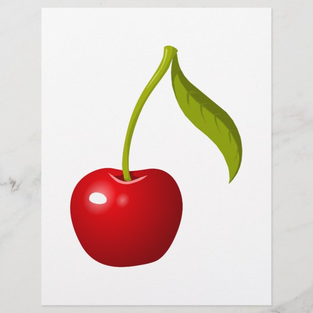 Glitch Food cherry (Front)