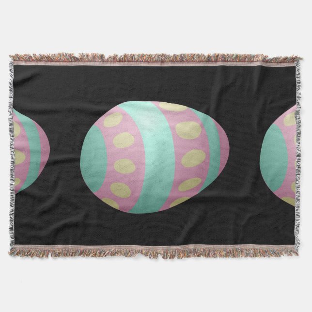 Glitch Food egghunt egg 1 Throw Blanket (Front)