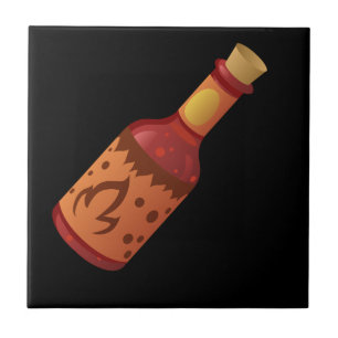 Glitch Food hot n fizzy sauce Tile