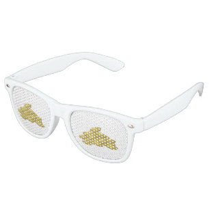 Glitch Food pepitas Retro Sunglasses