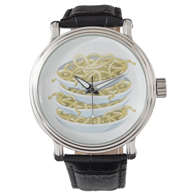 Glitch Food plain noodles Watch (Front)