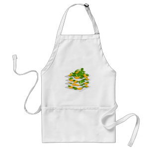 Glitch Food spinach salad Standard Apron
