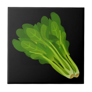 Glitch Food spinach Tile
