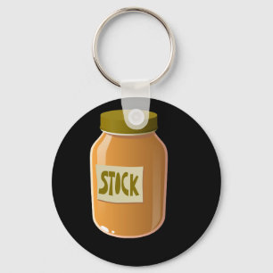 Glitch Food stock sauce Key Ring