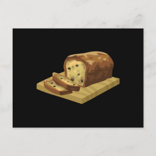 Glitch Food swank zucchini loaf Postcard