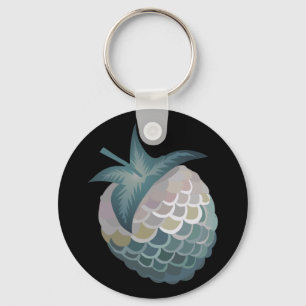 Glitch Food tuna berry Key Ring