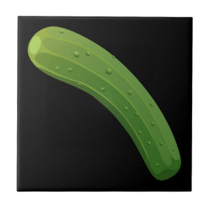 Glitch Food zucchini Tile